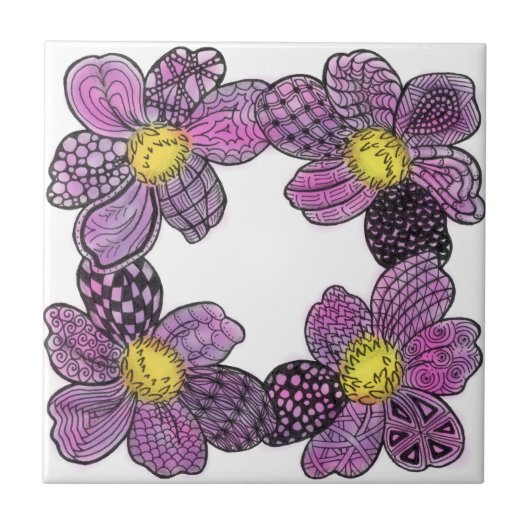 Pollywollodles Fliese (Vorderseite)
