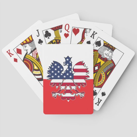 Polnisch American Eagle Bicycle Cards Spielkarten (Rückseite)