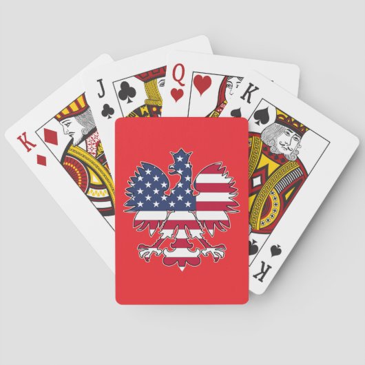 Polnisch American Eagle Bicycle Cards Spielkarten (Rückseite)