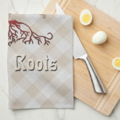 Polnisch American Roots Teetücher Handtuch (Viertel Falte)