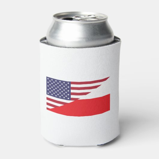Polnisch-Amerikaner können kühlen Dosenkühler (Kanne Vorderseite)