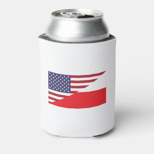 Polnisch-Amerikaner können kühlen Dosenkühler (Kanne Rückseite)