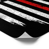 Polnisch-amerikanische Flagge Combo Polen Usa Pols Poster (Ecke)