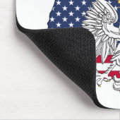 Polnisch-Amerikanische Karte Mousepad (Ecke)