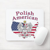 Polnisch-Amerikanische Karte Mousepad (Mit Mouse)