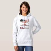 Polnisch-Amerikanische Wurzeln Hoodie (Vorne ganz)