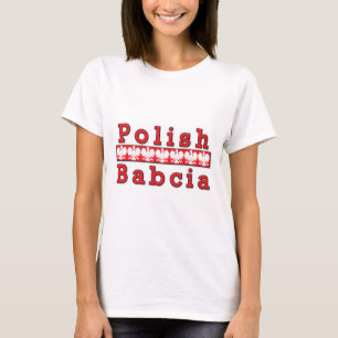Polnisch Babcia Eagles T-Shirt