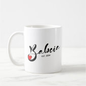 Polnisch Babcia Gründungsjahr - Großmutter Kaffeetasse (Links)