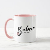 Polnisch Babcia Gründungsjahr - Großmutter Tasse (Links)