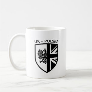 Polnisch - Britisch Kaffeetasse