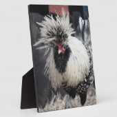 Polnisch Created Rooster Fotoplatte (Seite)