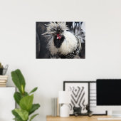 Polnisch Created Rooster Poster (Heimbüro)