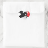 Polnisch Hussar - Husaria, Polska Herz-Aufkleber (Tasche)