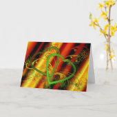 Polnisch - Ich Liebe Sie Karte (Gelbe Blume)