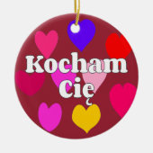 Polnisch - Ich Liebe Sie Keramikornament (Vorne)