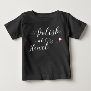 Polnisch im Herzen Polens Baby T-shirt
