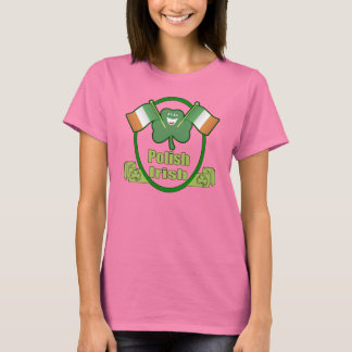Polnisch-irischer St. Patrick-T - Shirt