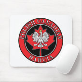 Polnisch-Kanadier Maple Leaf Babcia Mousepad (Mit Mouse)