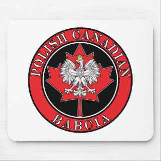 Polnisch-Kanadier Maple Leaf Babcia Mousepad