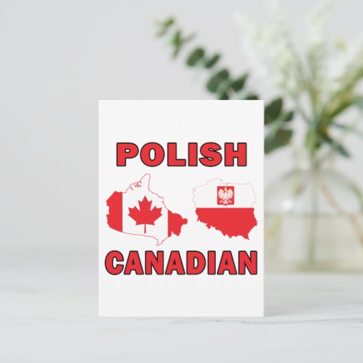 Polnisch-Kanadische Karten (Stehend Vorderseite)