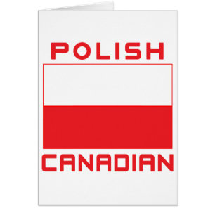 Polnisch-kanadische Polnische Flagge