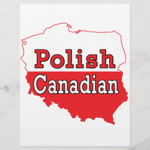 Polnisch-Kanadische Polnische Karte