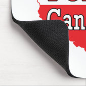 Polnisch-Kanadische Polnische Karte Mousepad (Ecke)