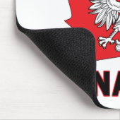 Polnisch-Kanadischer Adlerfisch Mousepad (Ecke)