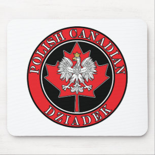 Polnisch-kanadisches Ahornblättriger Dziadek Mousepad