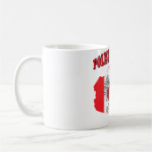 Polnisch-Kanadisches Flaggenplan Kaffeetasse (Links)