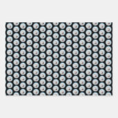 Polnisch Lowland Sheepdog Painting - Hundekunst Geschenkpapier Set (Vorderseite 3)