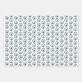 Polnisch Lowland Sheepdog Painting - Hundekunst Geschenkpapier Set (Vorderseite 2)