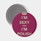 Polnisch Magnet (Vorderseite/Rückseite)