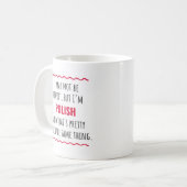 Polnisch Polen Funny Gift Coffee Tasse (Vorderseite Links)