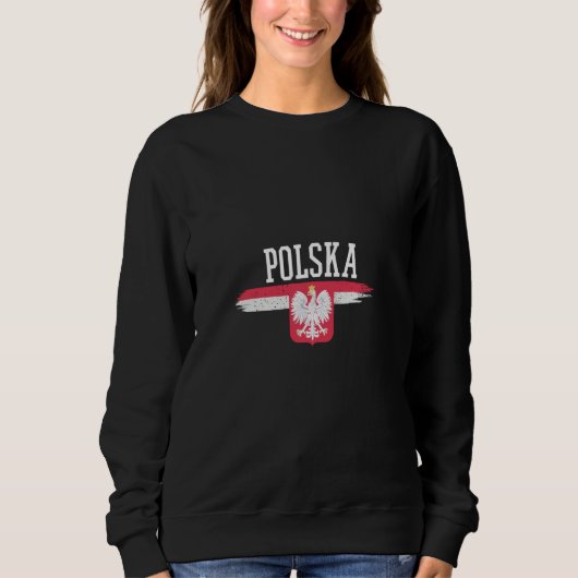Polnisch Polen Poland  8 Sweatshirt (Vorderseite)