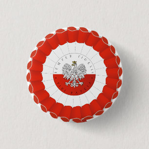 Polnisch Polen Unabhängigkeitstag Cotillion Button