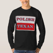 Polnisch-Polnische Flagge T-Shirt (Vorderseite)