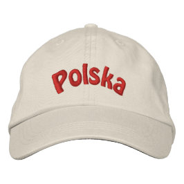 Polnisch Polska bestickte Baseballkappe