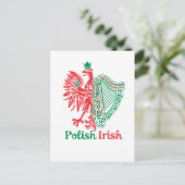 Polnisch Postkarte (Stehend Vorderseite)