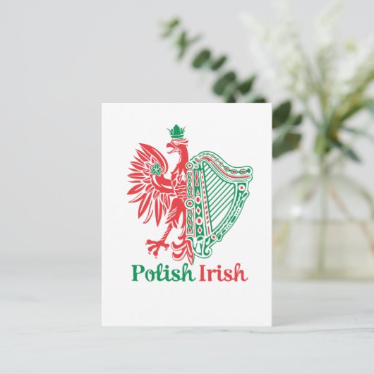 Polnisch Postkarte (Stehend Vorderseite)