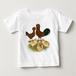 Polnisch: Rote Familie Baby T-shirt