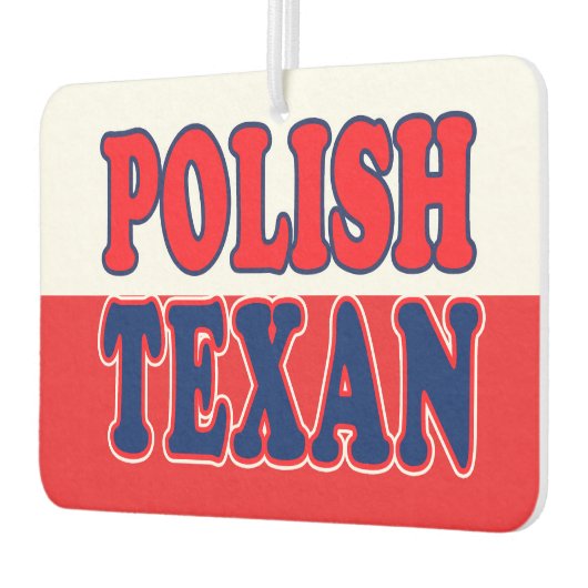 Polnisch Texan Autolufterfrischer (Links)