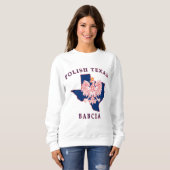 Polnisch Texan Babcia Sweatshirt (Vorne ganz)