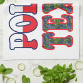 Polnisch Texan Bluebonnets Geschirrtuch (Gefaltet)