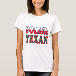 Polnisch Texan Bluebonnets T-Shirt