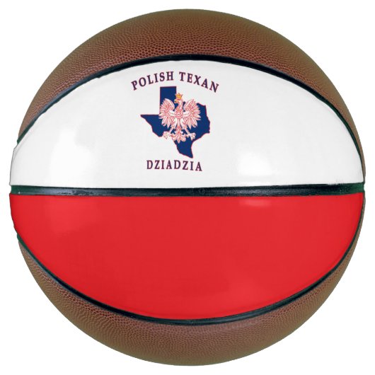 Polnisch Texan Dziadzia Basketball (Vorderseite)