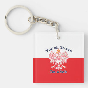 Polnisch Texan Eagle Dziadek Schlüsselanhänger