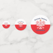 Polnisch Texan Eagle Dziadzia Konfetti (Vorderseiten)