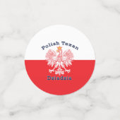 Polnisch Texan Eagle Dziadzia Konfetti (Klein Vorderseite)