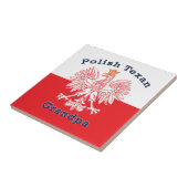Polnisch Texan Eagle Grandpa Fliese (Seite)